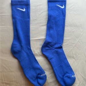 Nike Royal Blue Athletic Socks